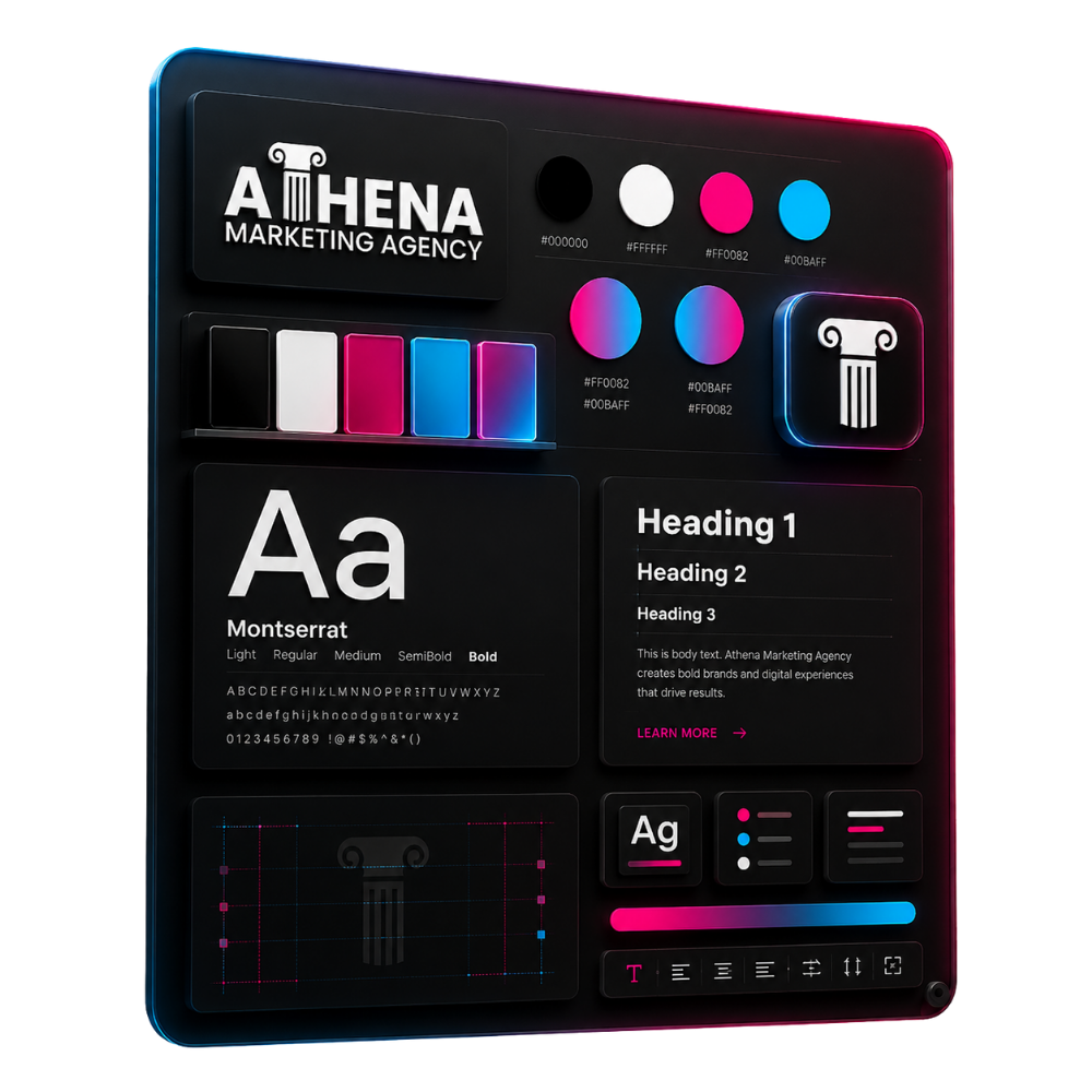 Color & Type — brand visual